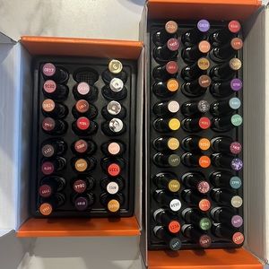 Modelones lot of 55 colors +base, top,matte, & nail primer so 59 bottles total.